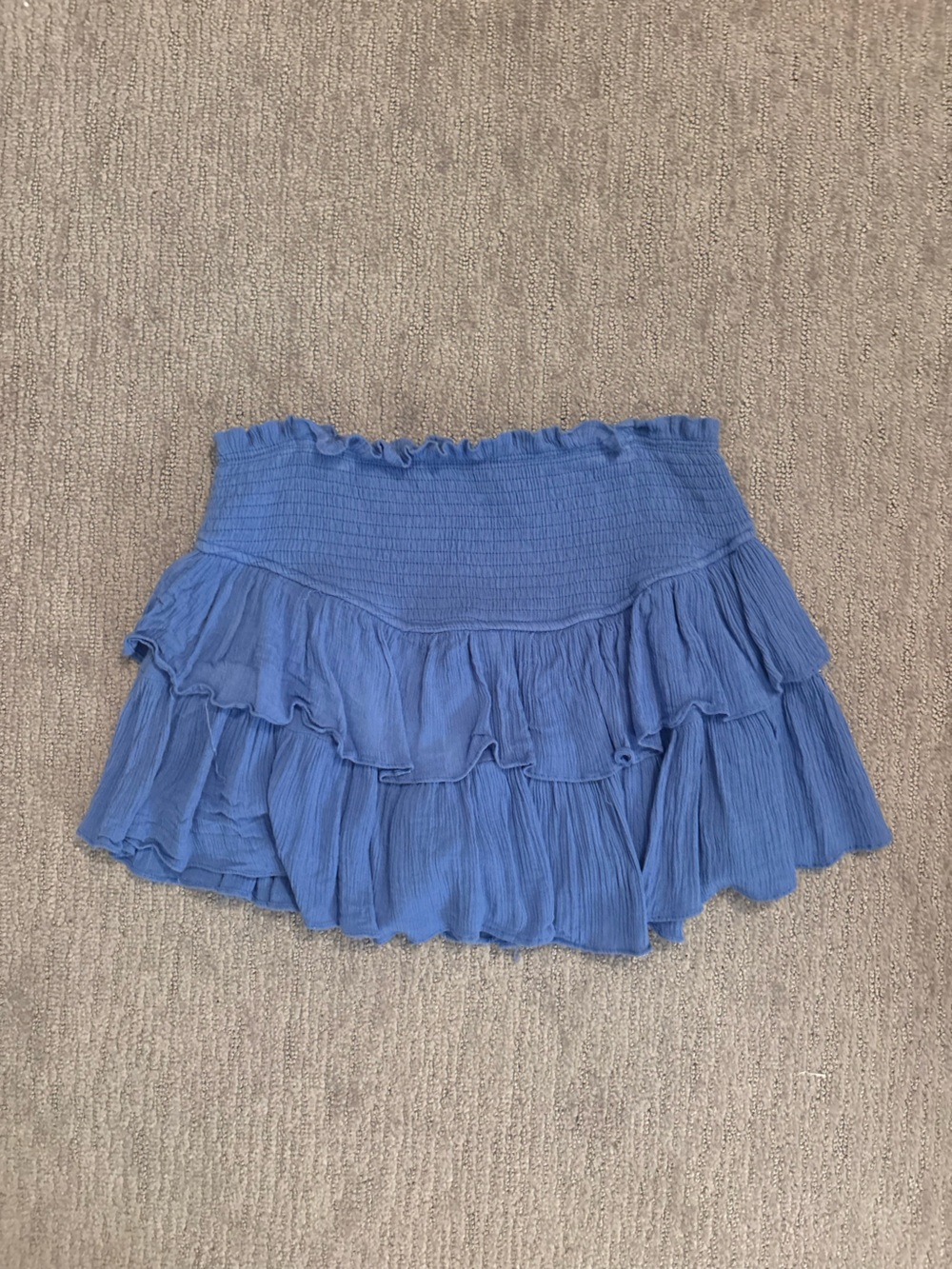 Ruffled Mini Skirt